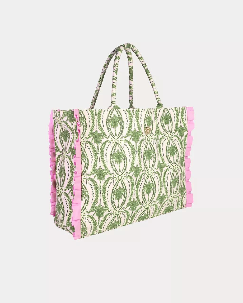 Ruffle Tote - Coconut