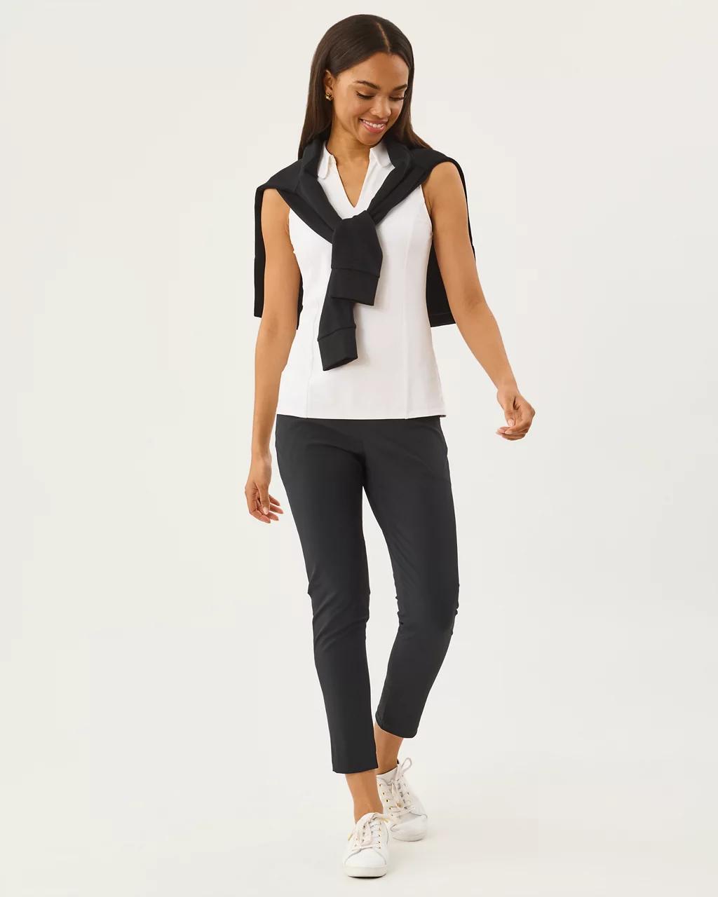 UPF 50+ Luxletic Martina Polo - Resort White