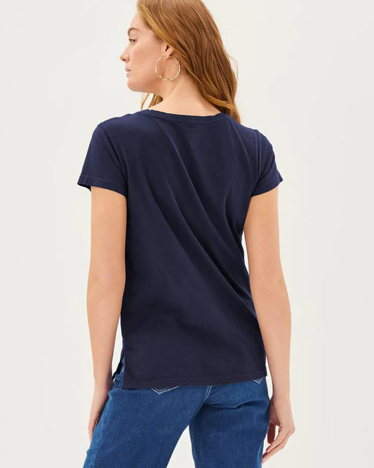 Meredith Tee - True Navy