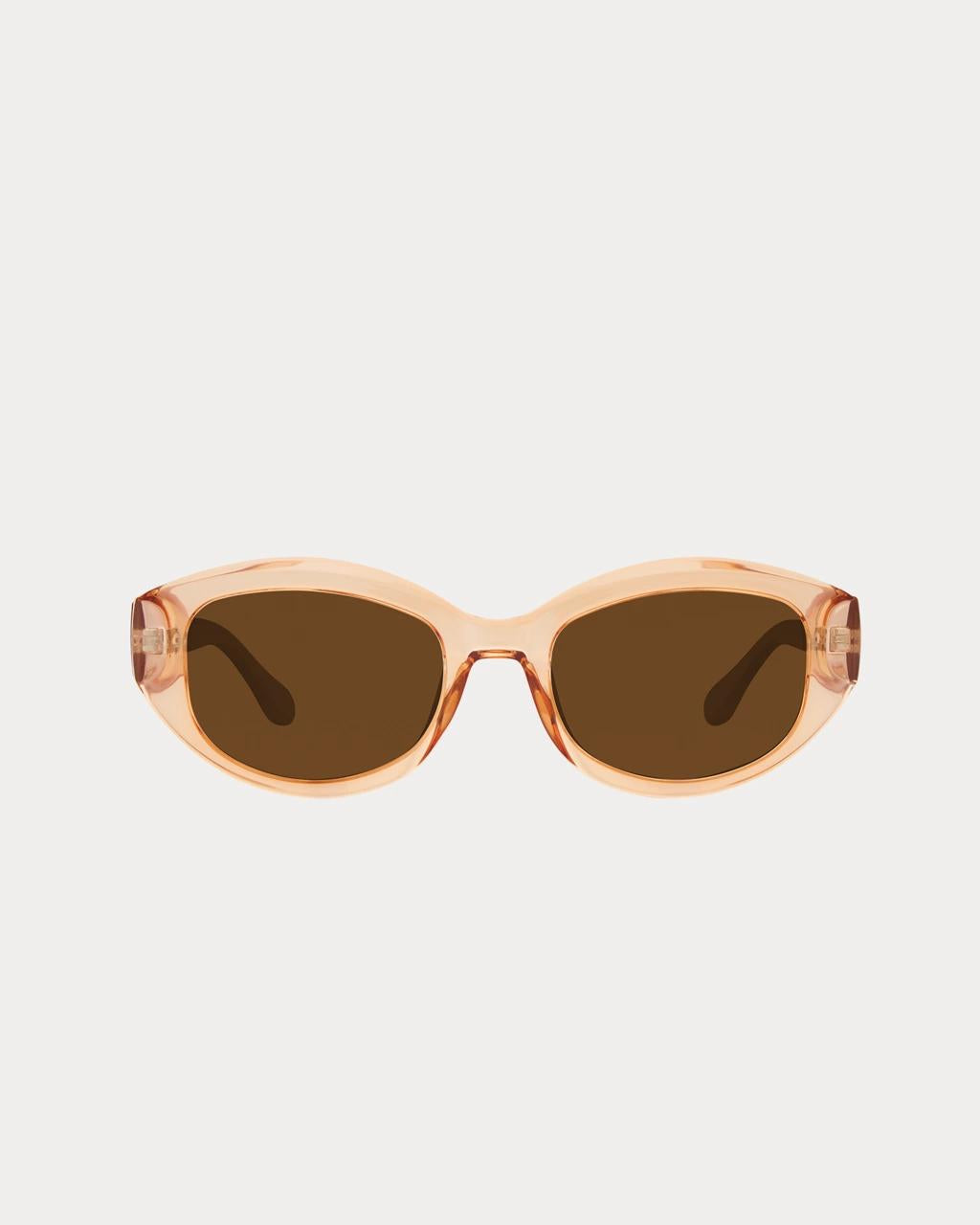 Palm Drift Sunglasses - Crystal Gold