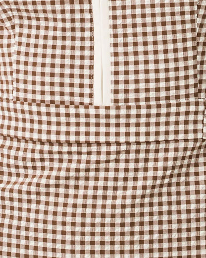 UPF 50+ Luxletic Kathy Short Sleeve Tie Dress - Coco Beach