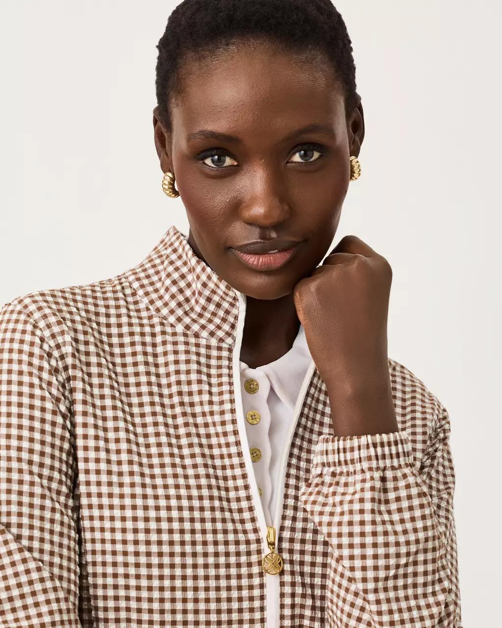 UPF 50+ Luxletic Ainsley Jacket - Coco Beach