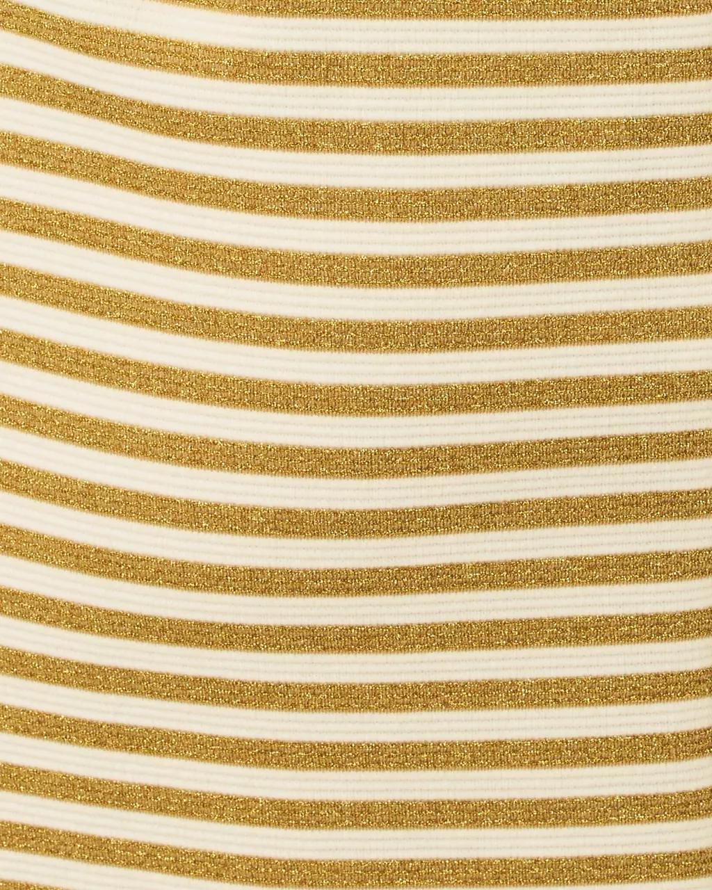 Fallon Dress - Gold Metallic