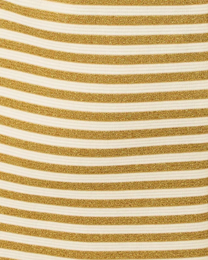 Fallon Dress - Gold Metallic
