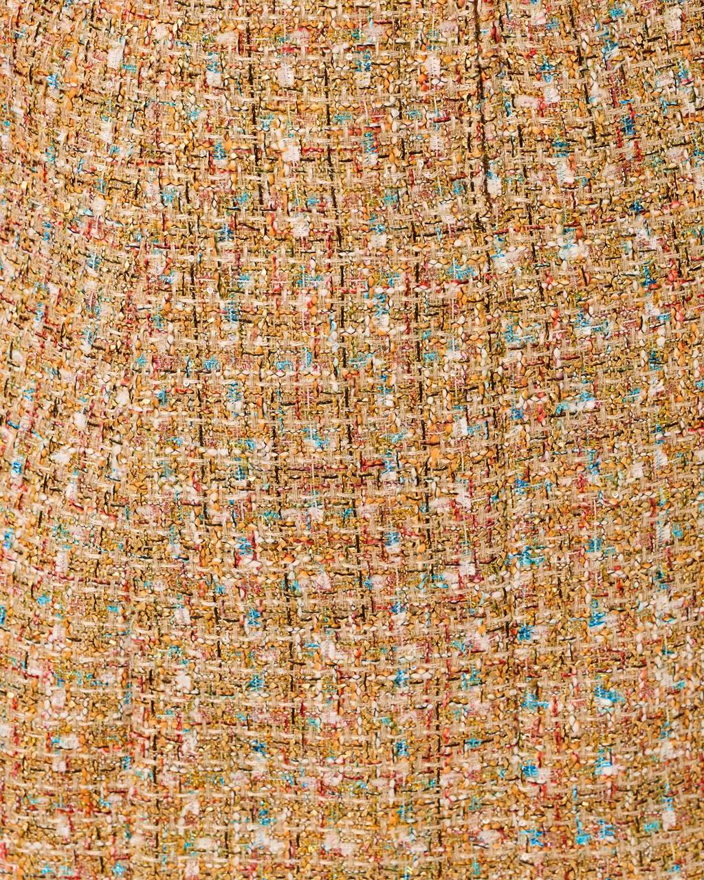 Bindy Boucle Shift Romper - Iced Latte