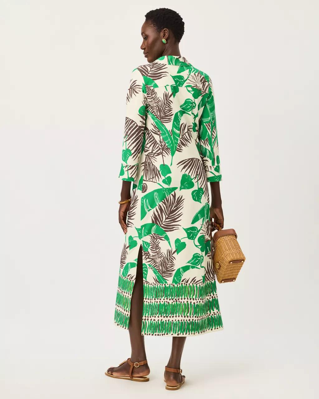 UPF 50+ Mandi Midi Dress - Vanilla Spice