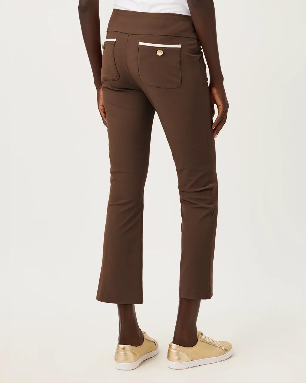 UPF 50+ Luxletic 28" Corso Kick Flare Pant - Coco Beach