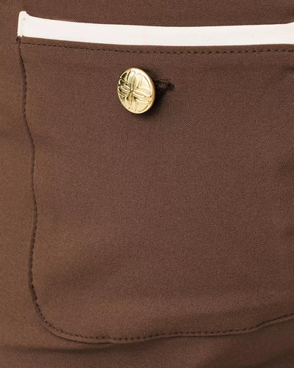UPF 50+ Luxletic 28" Corso Kick Flare Pant - Coco Beach