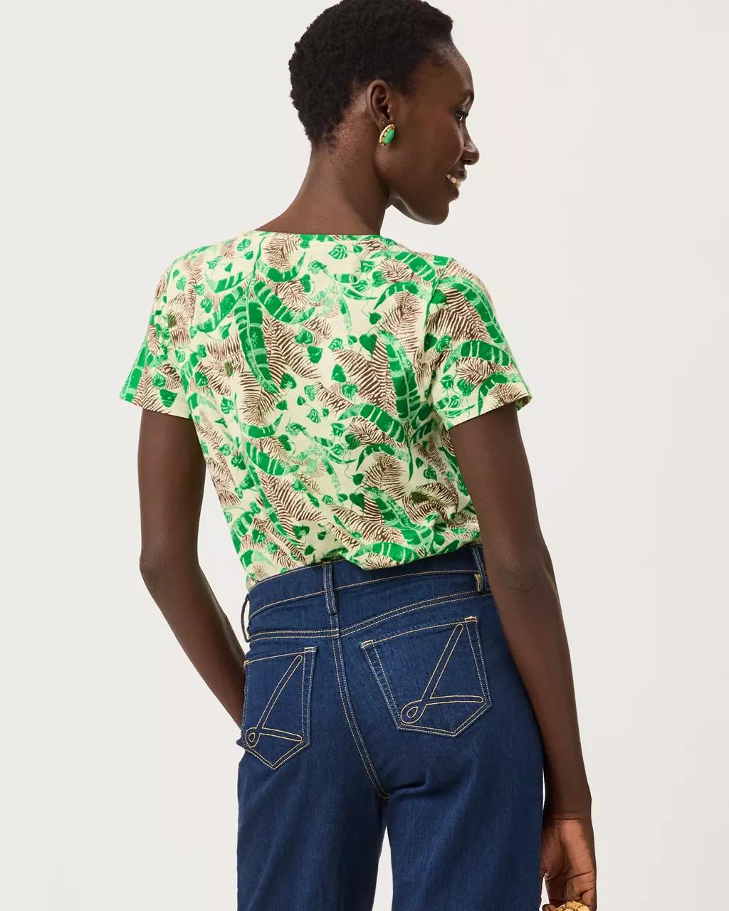 Etta Scoop Neck Top - Vanilla Spice