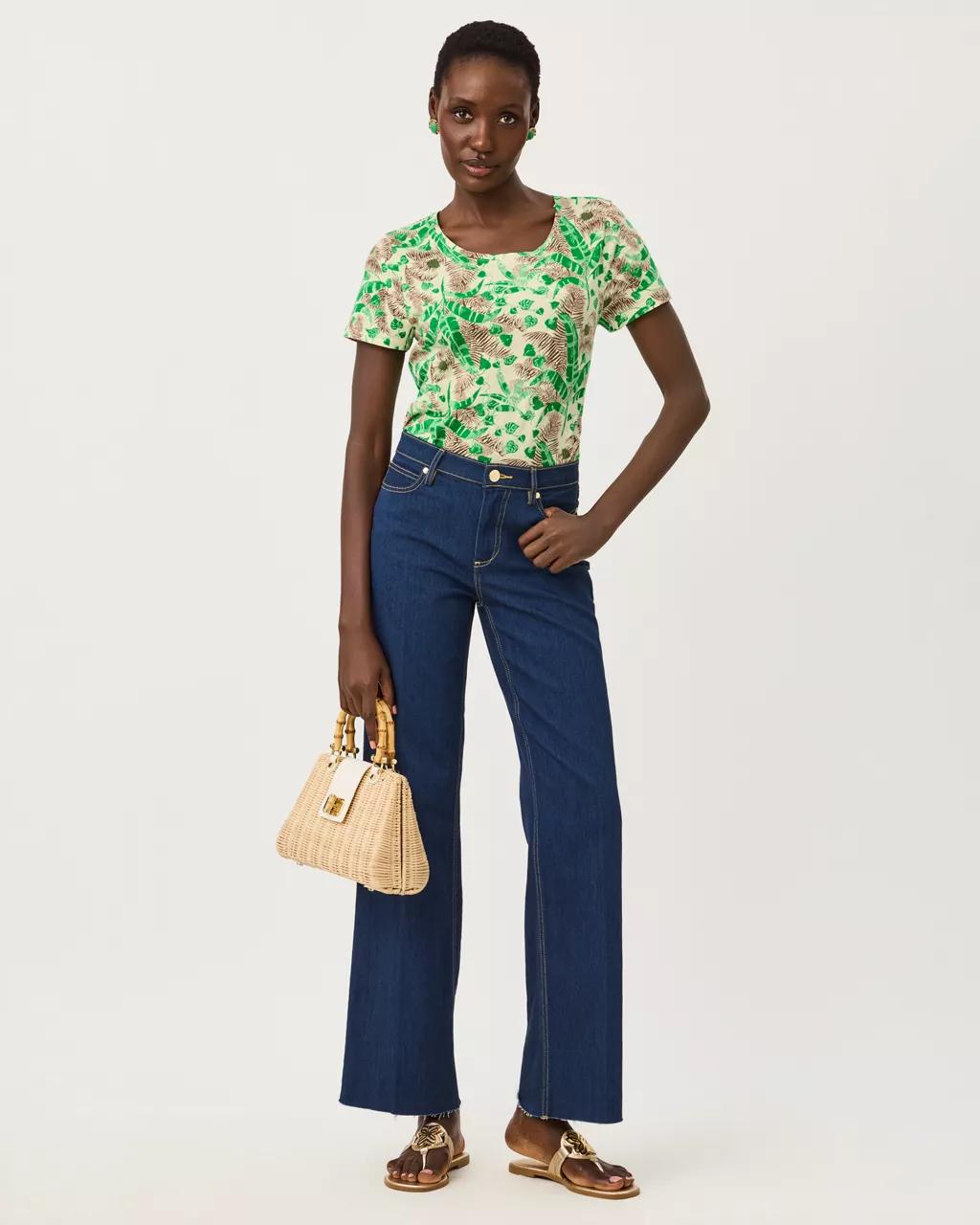 Etta Scoop Neck Top - Vanilla Spice