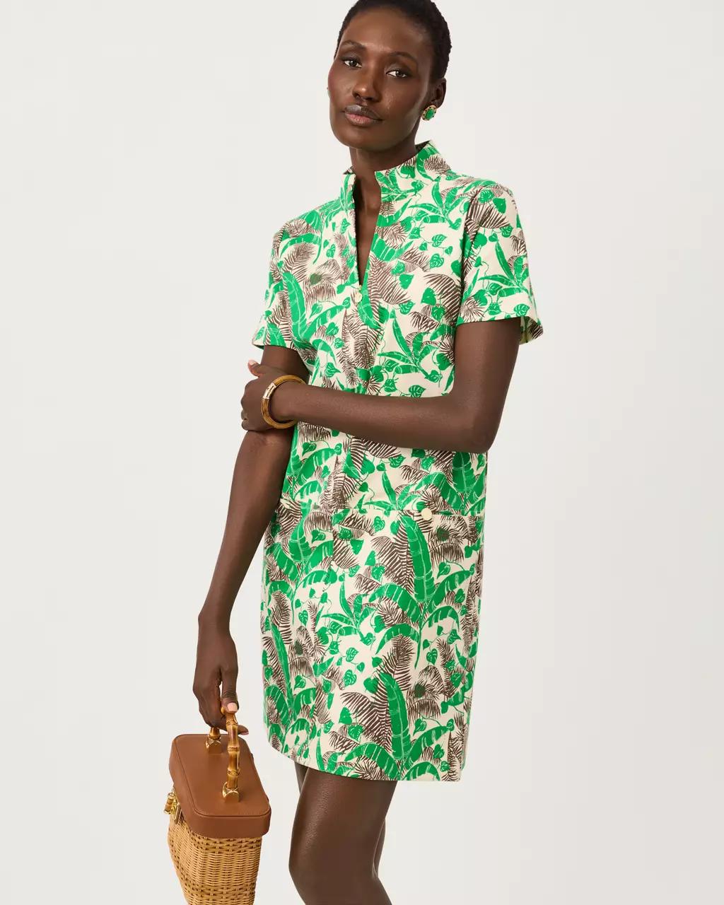 Short Sleeve Rosee Dress - Vanilla Spice