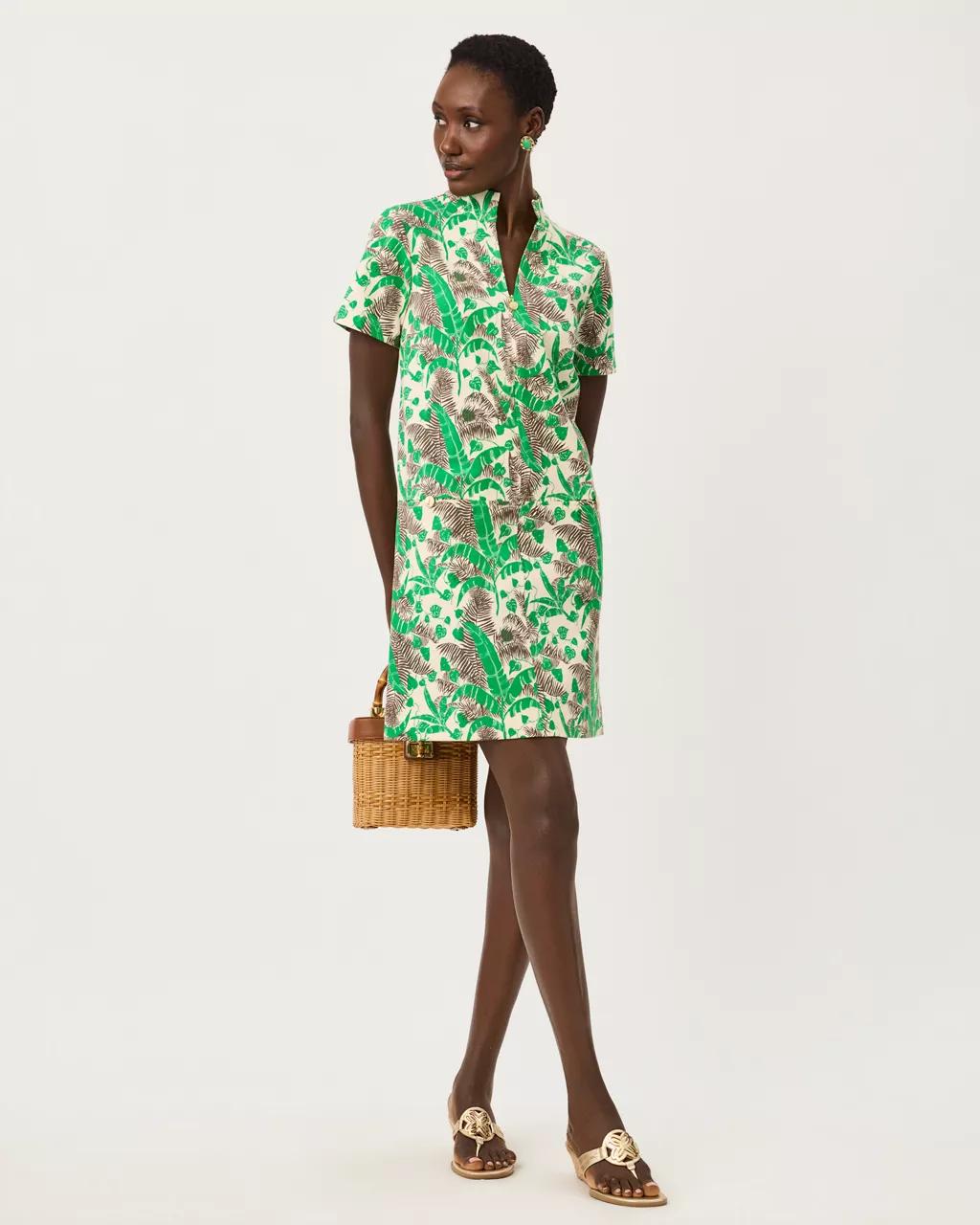 Short Sleeve Rosee Dress - Vanilla Spice