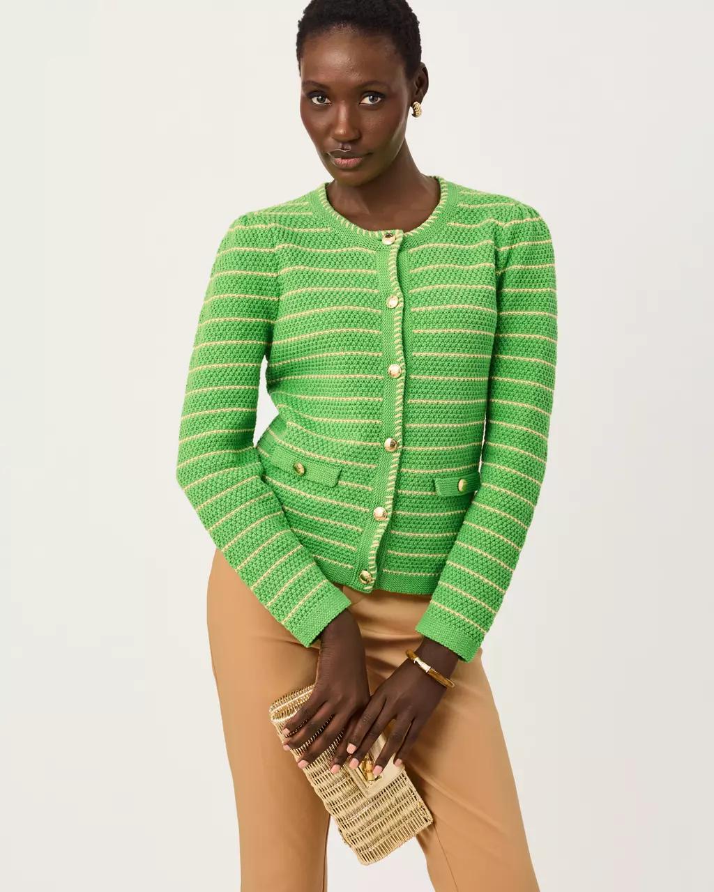 Maysen Cardigan - Chateau Green