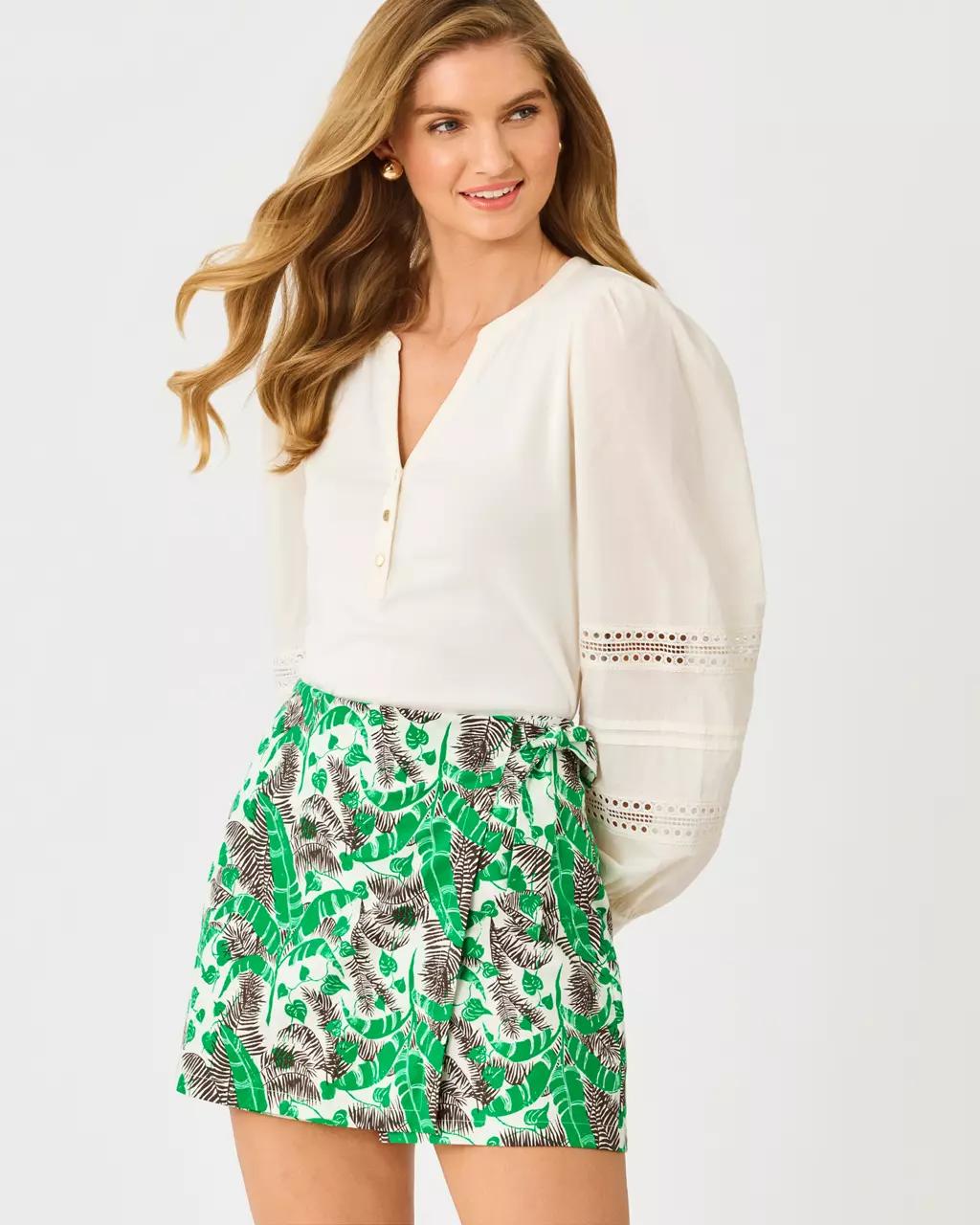 Alysia Mini Skort - Vanilla Spice