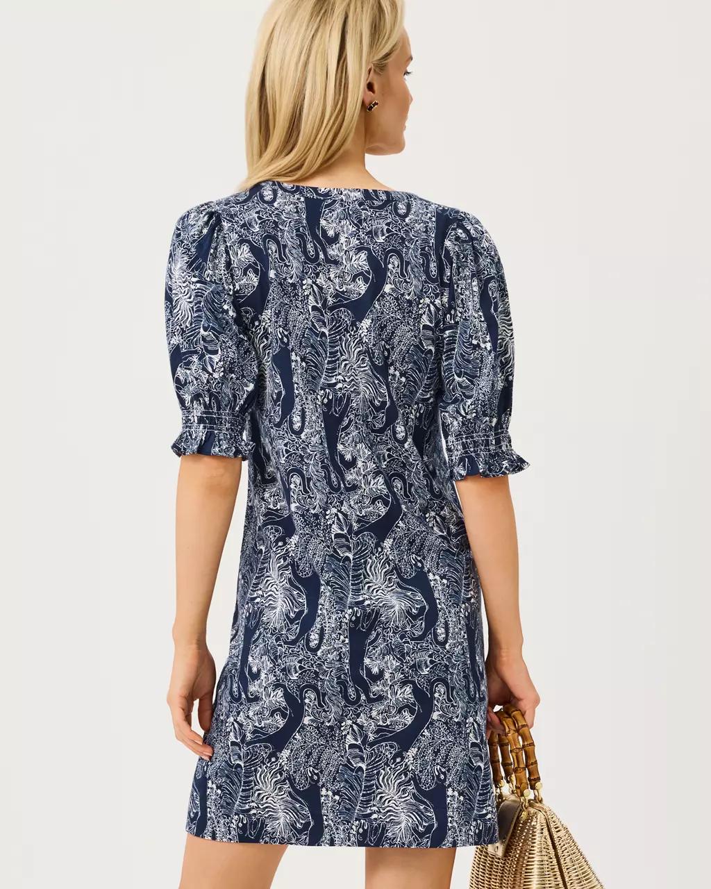 Delsie Dress - Low Tide Navy