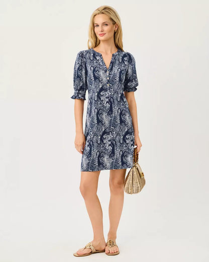 Delsie Dress - Low Tide Navy