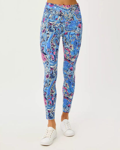 UPF 50+ Luxletic 25" Endurance High Rise Midi Legging - Multi
