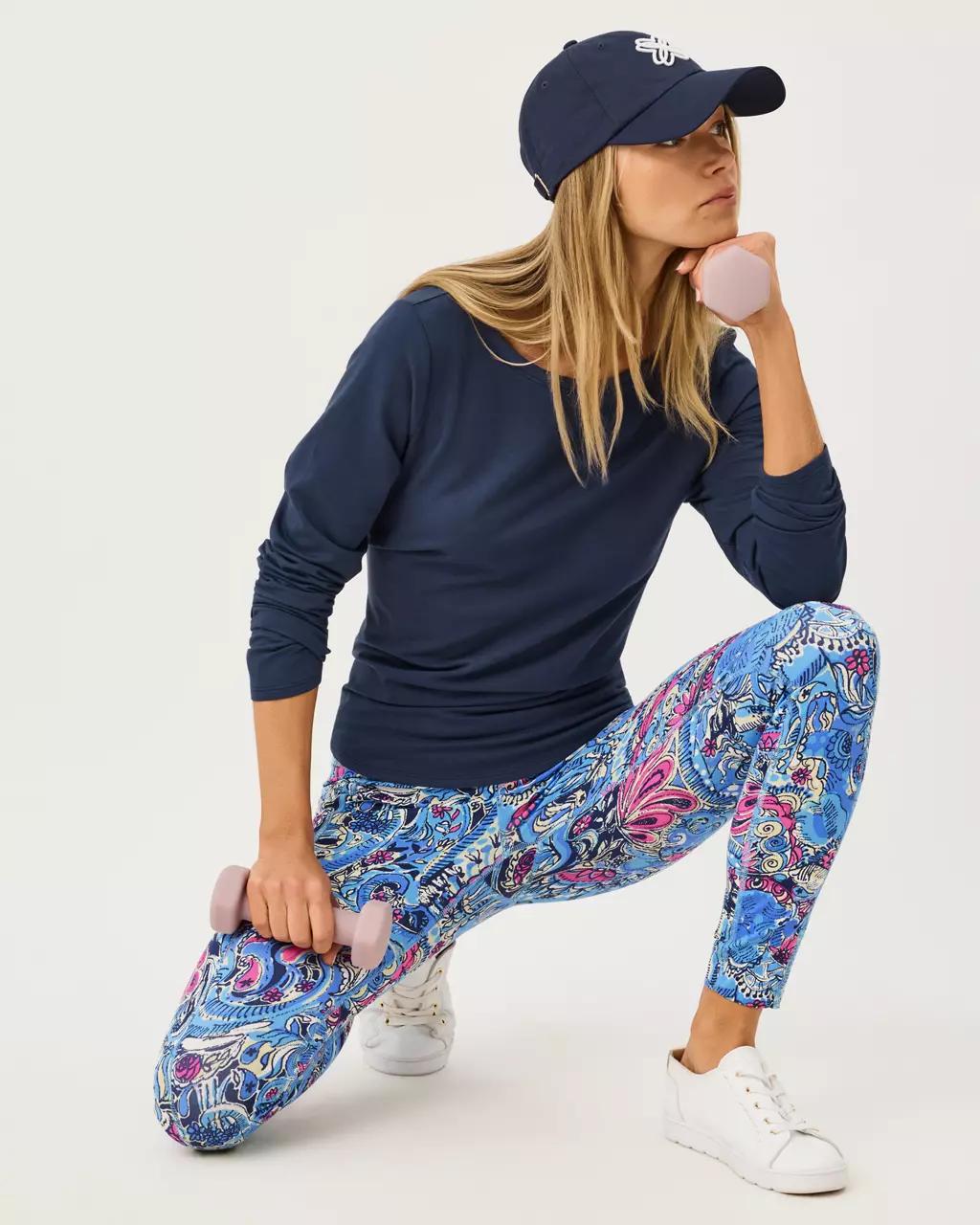 UPF 50+ Luxletic 25" Endurance High Rise Midi Legging - Multi