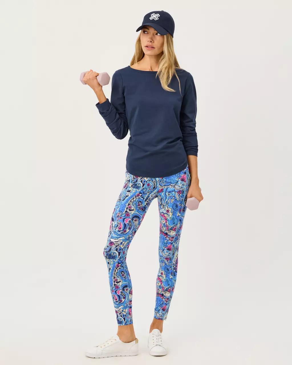 UPF 50+ Luxletic 25" Endurance High Rise Midi Legging - Multi