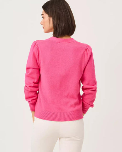 Millard Pullover Sweater - Pink Aster