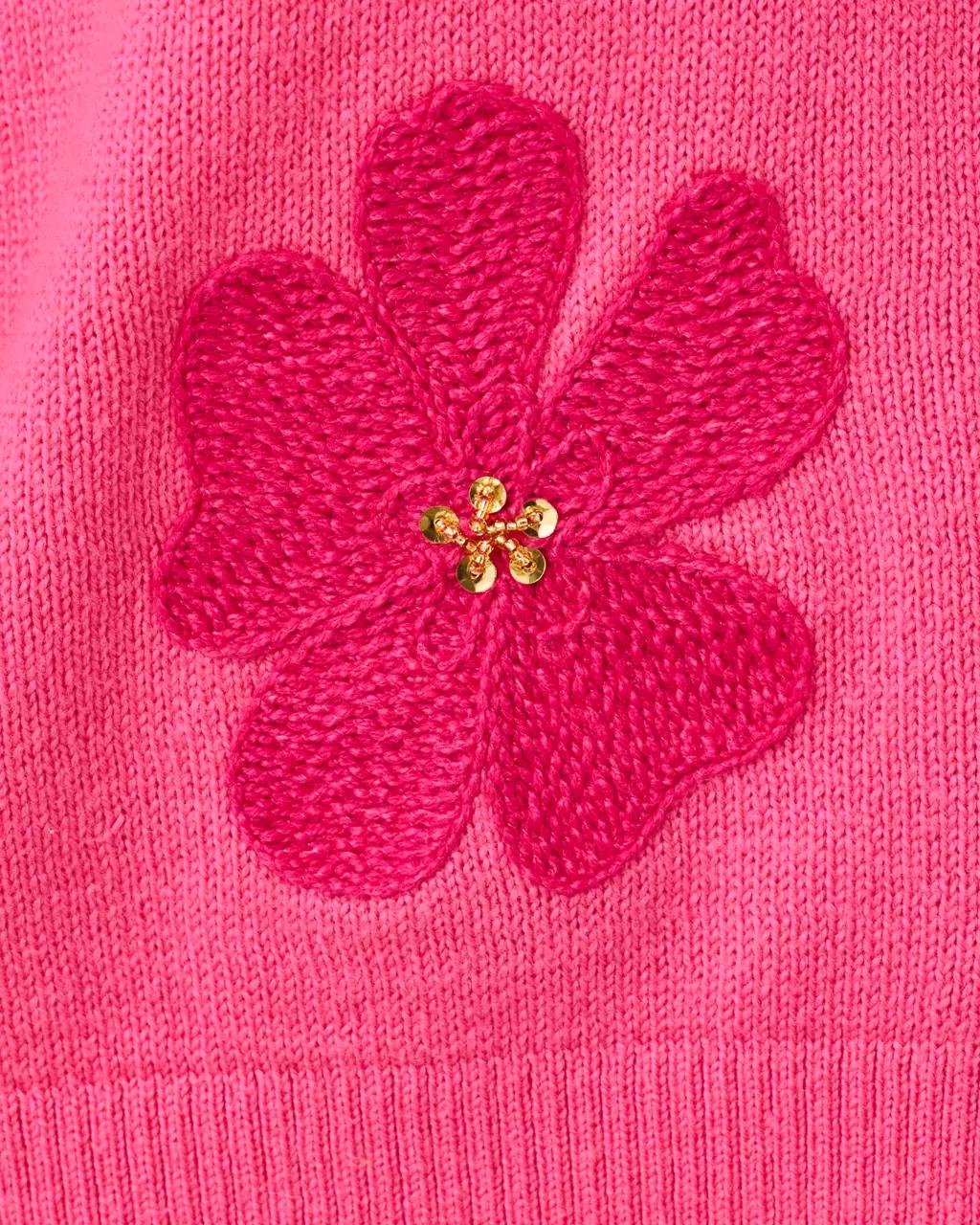 Millard Pullover Sweater - Pink Aster