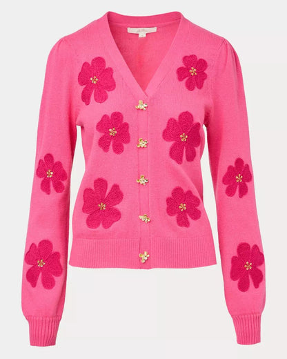 Millard Pullover Sweater - Pink Aster