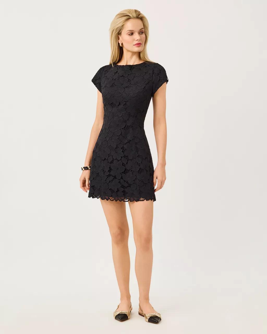 Jules Short Sleeve Romper - Noir