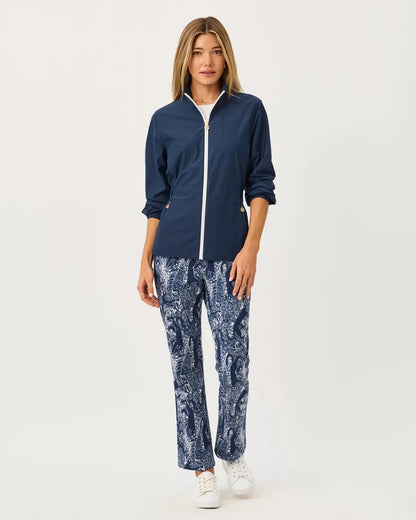 UPF 50+ Luxletic 28" Corso Kick Flare Pant - Low Tide Navy