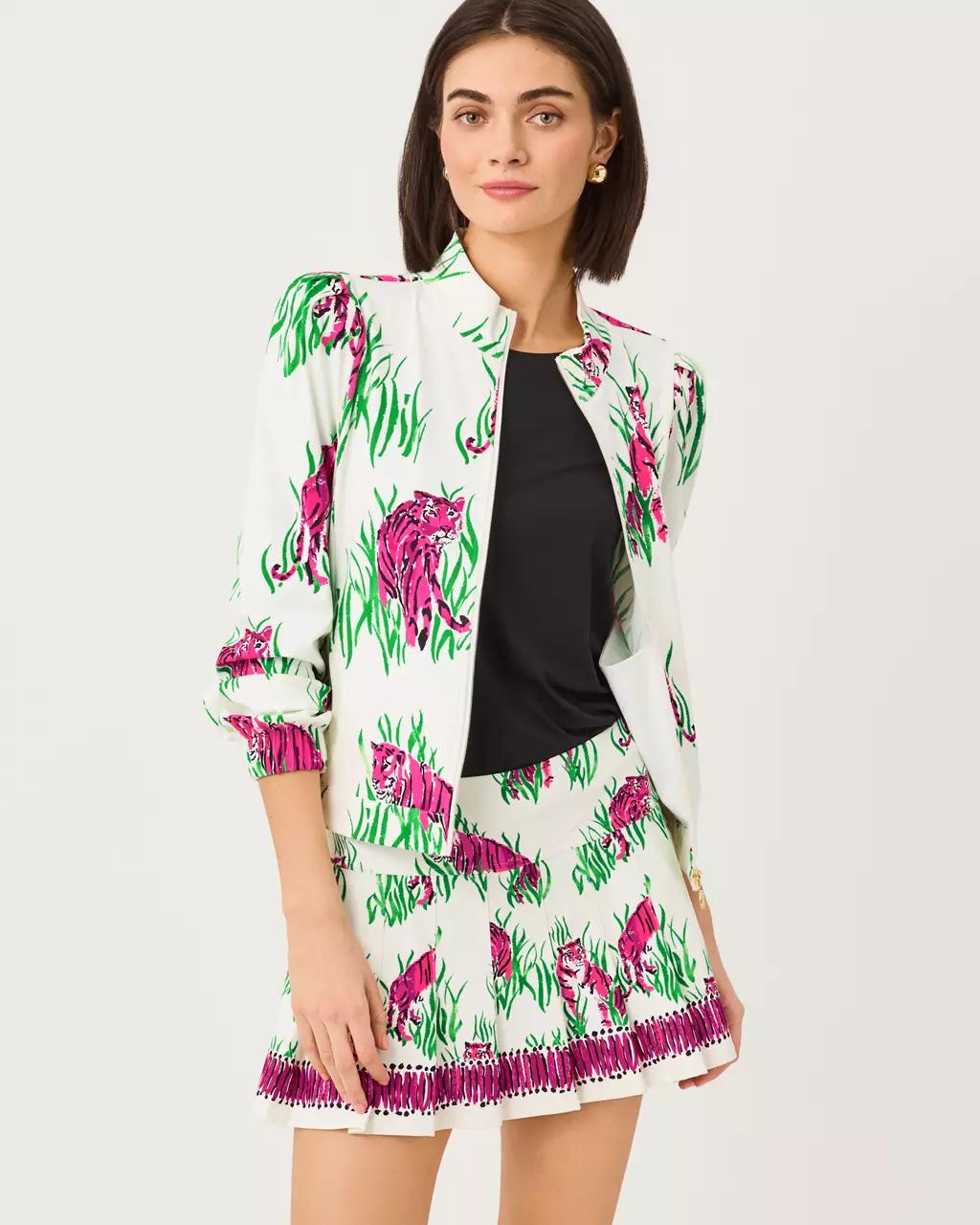 UPF 50+ Luxletic Noelani Jacket - Coconut