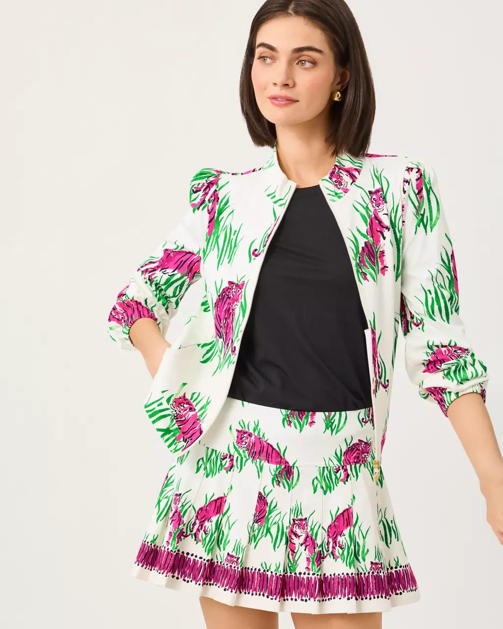 UPF 50+ Luxletic Noelani Jacket - Coconut