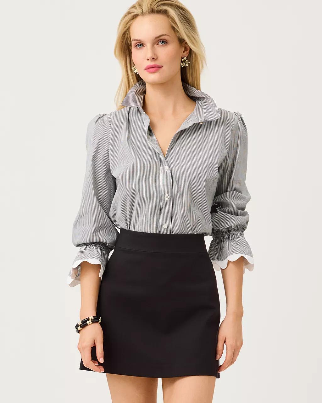 Sarissa Mini Skirt - Noir
