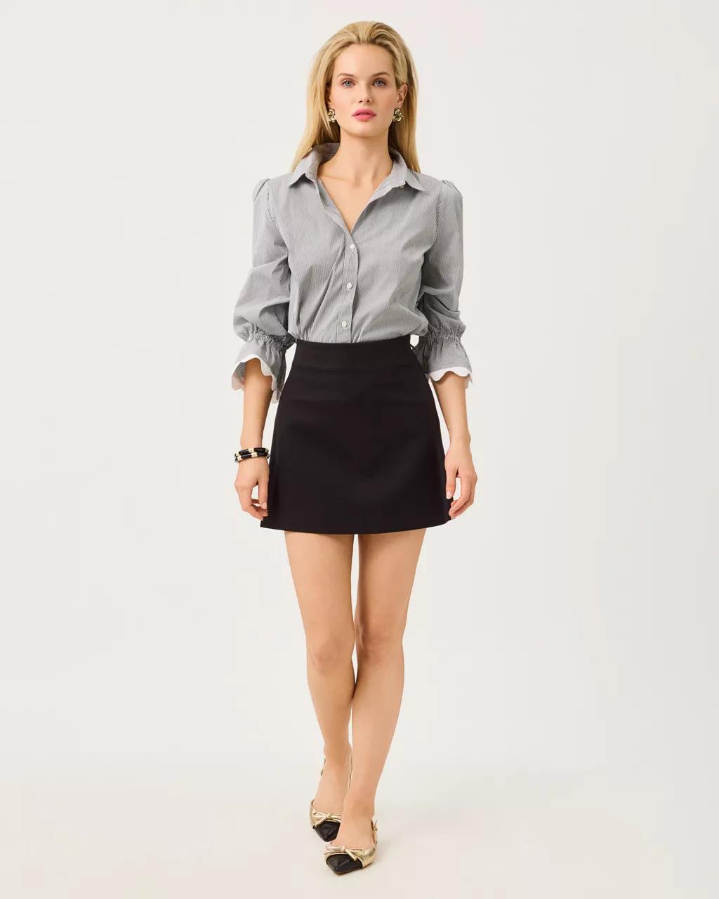 Sarissa Mini Skirt - Noir