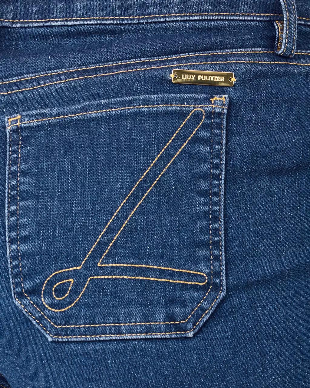 27" Harleen High Rise Crop Jean - Medium Wash