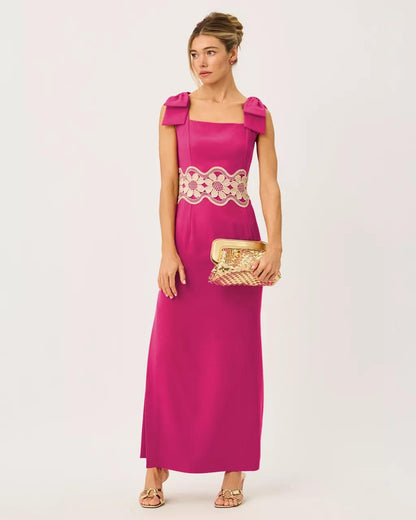 Gracelin Maxi Dress - Berry Bouquet