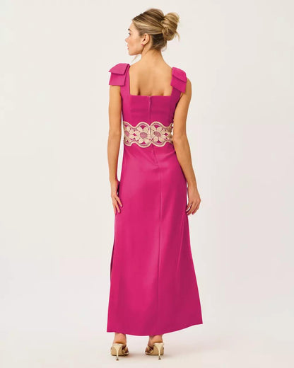 Gracelin Maxi Dress - Berry Bouquet