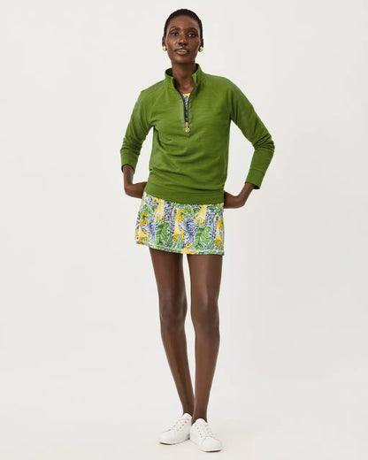 Ashlee Half-Zip Pullover - Oregano
