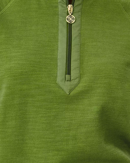 Ashlee Half-Zip Pullover - Oregano