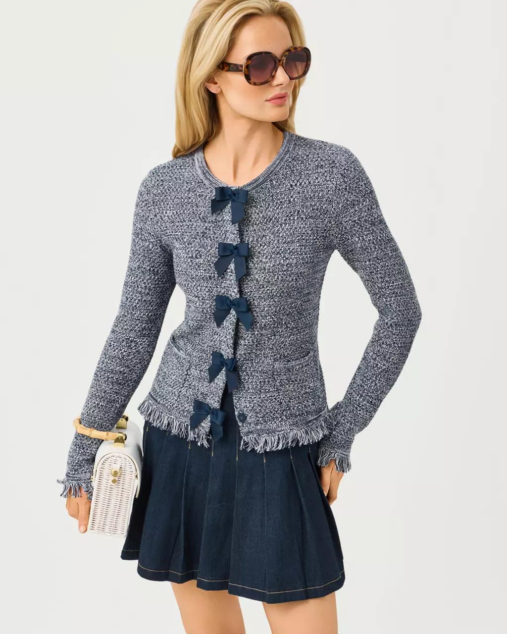 Jayci Denim Mini Skirt - Dark Wash