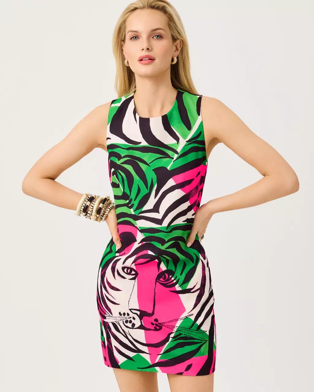 Edita Shift Dress - Onyx