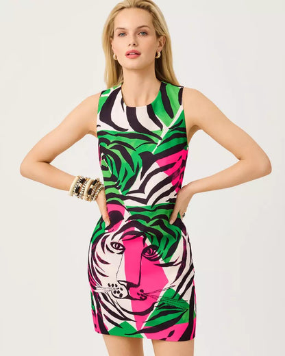 Edita Shift Dress - Onyx