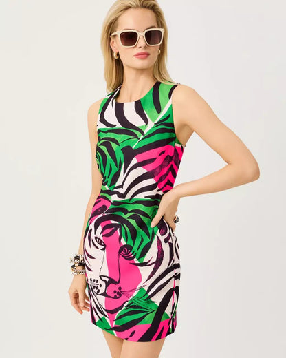 Edita Shift Dress - Onyx