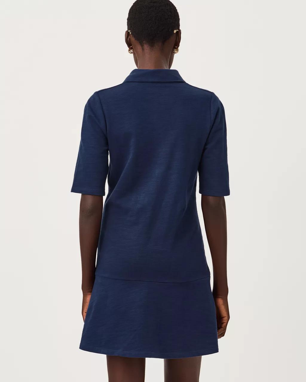Carmelia Dress - Low Tide Navy
