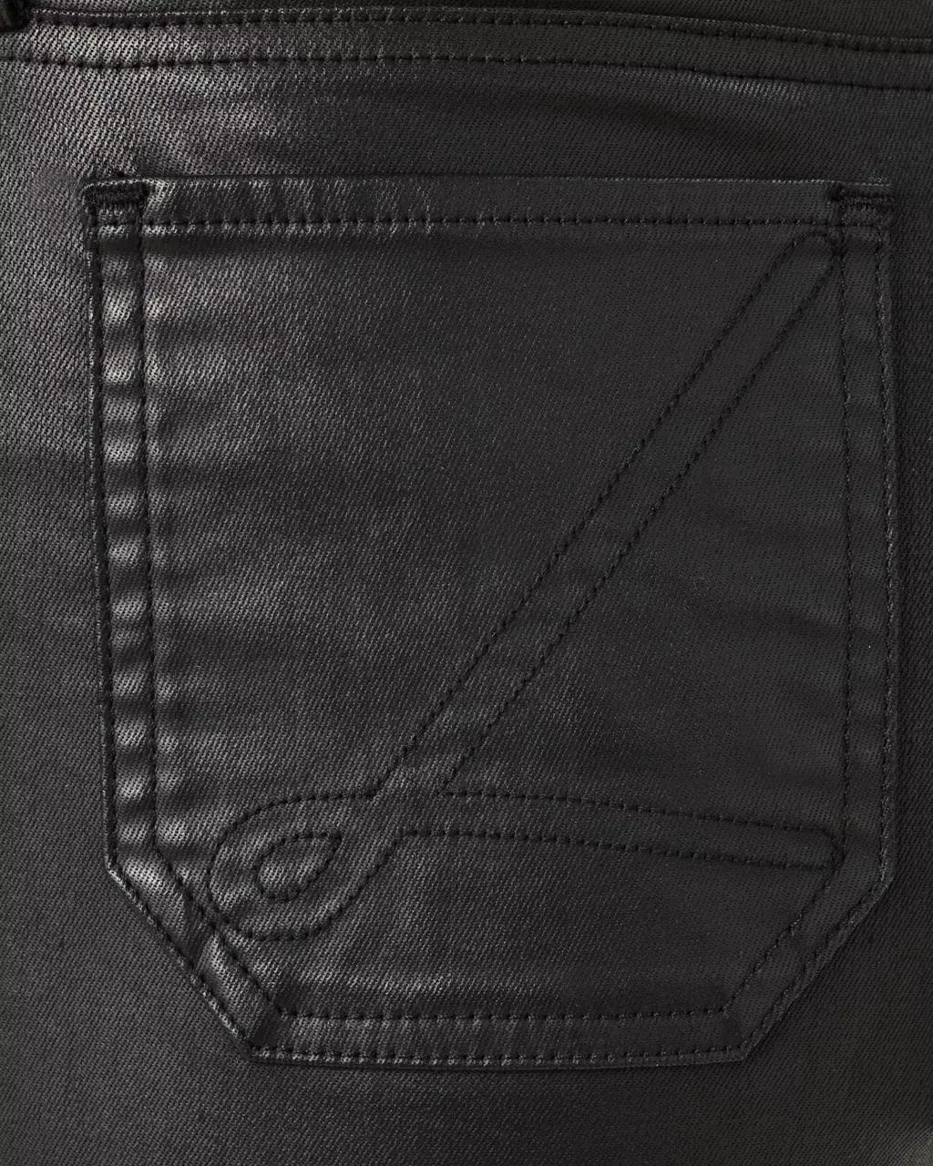 27" Harleen High Rise Coated Jean - Noir