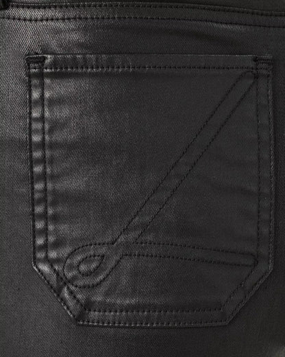 27" Harleen High Rise Coated Jean - Noir