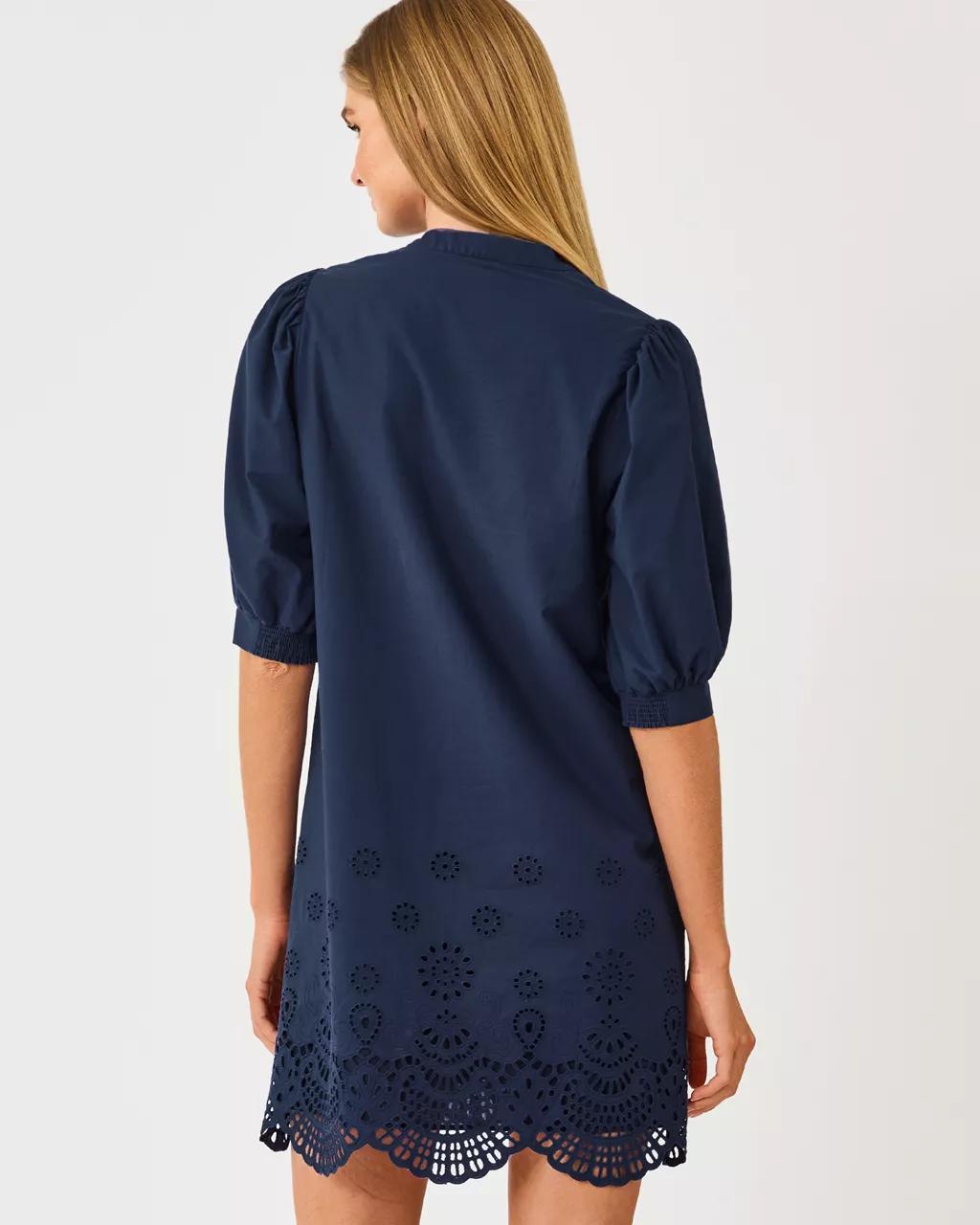 Mialeigh Dress - Low Tide Navy