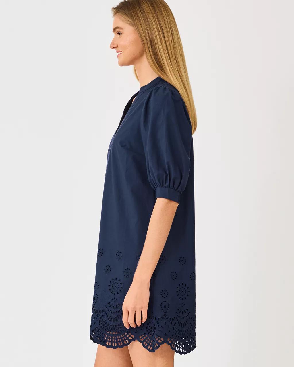 Mialeigh Dress - Low Tide Navy