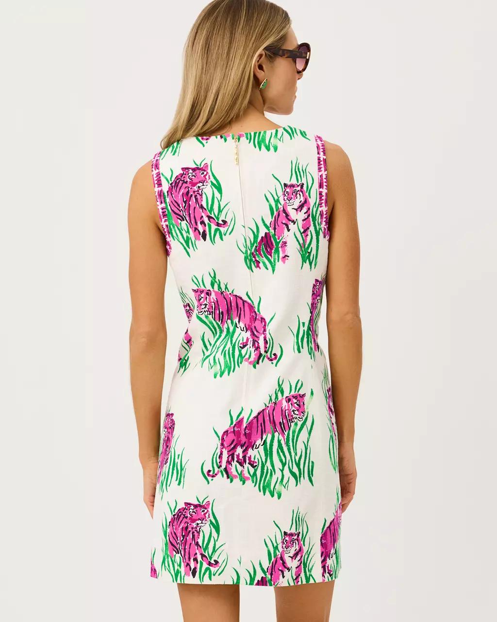 Devyn Stretch Shift Dress - Coconut