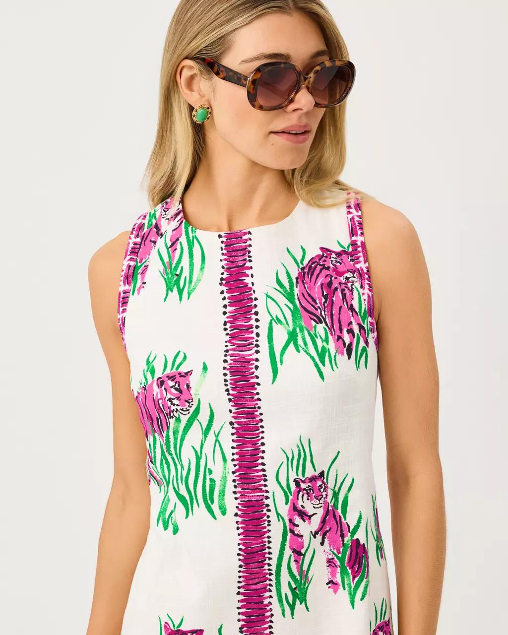 Devyn Stretch Shift Dress - Coconut