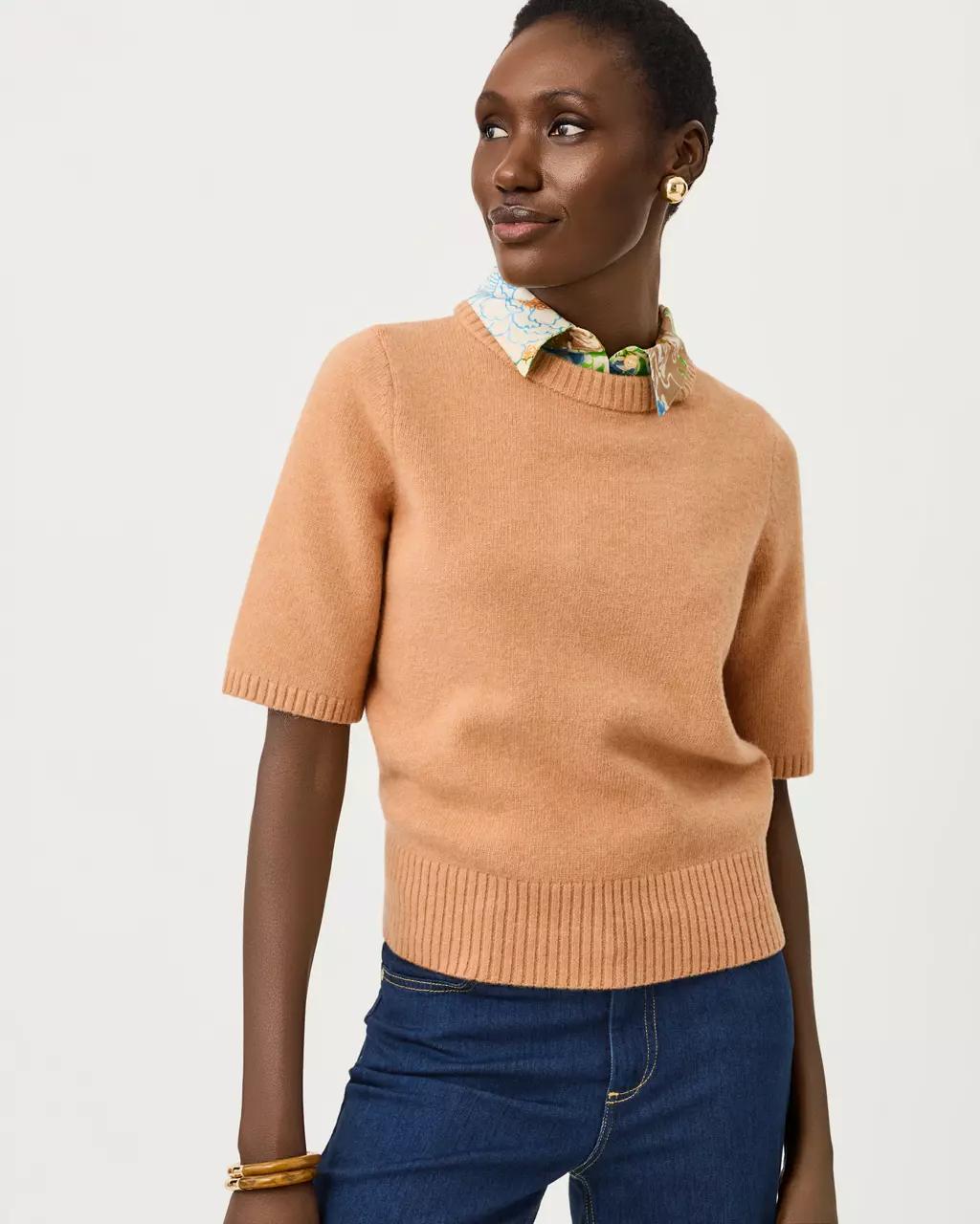 Viviann Sweater - Heathered Iced Latte