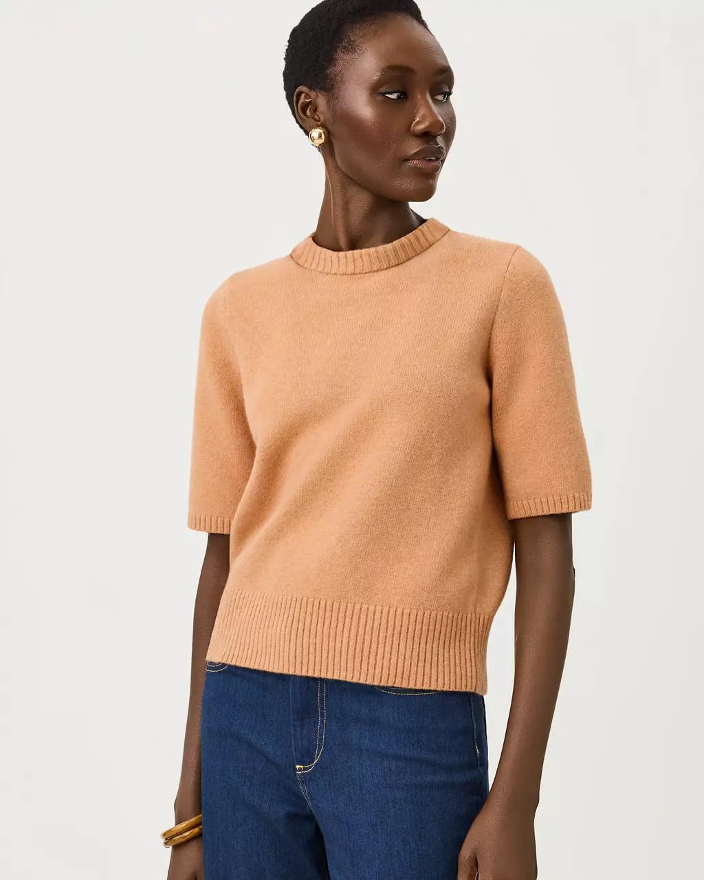 Viviann Sweater - Heathered Iced Latte